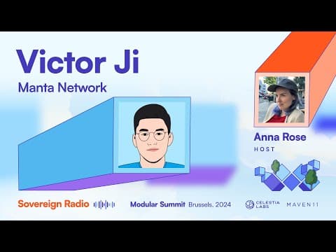 Victor Ji of Manta Network (Sovereign Radio)