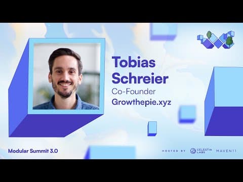 Economics of Ethereum Scaling Solutions - Tobias Schreier