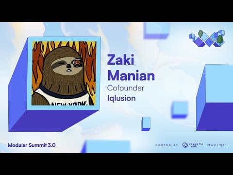 Chain Abstraction: Chewing Glass to a better blockchain ecosystem - Zaki Manian