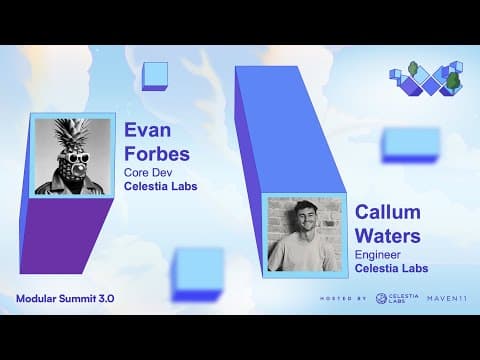 Based Rollups and Fork Choice Rules whiteboard session - Evan Forbes & Callum Waters