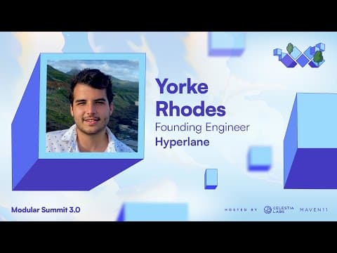 Securing Rollup Interoperability with Restaking - Yorke Rhodes