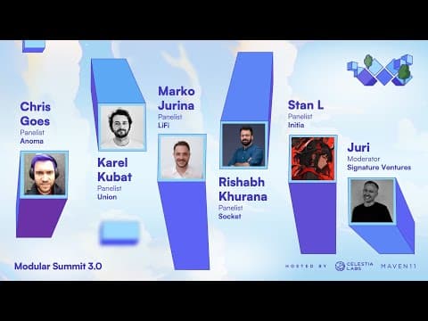 Panel: Chain Abstraction and the Modular Mullet