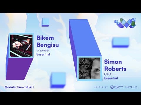 An Essential Guide to Declarative Blockchains whiteboard session - Bikem Bengisu & Simon Roberts