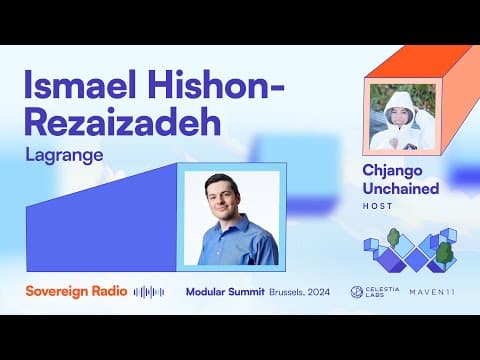 Ismael Hishon-Rezaizadeh of Lagrange (Sovereign Radio)
