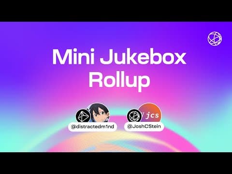 Mini Jukebox Rollup (Buildstream #5)