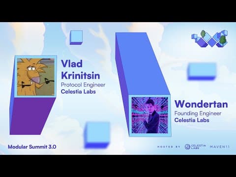 Scaling DA sampling with Shwap - Wondertan and Vlad Krinitsin