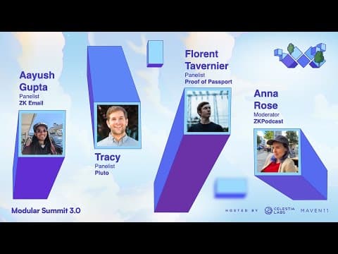 Panel: ZK Applications