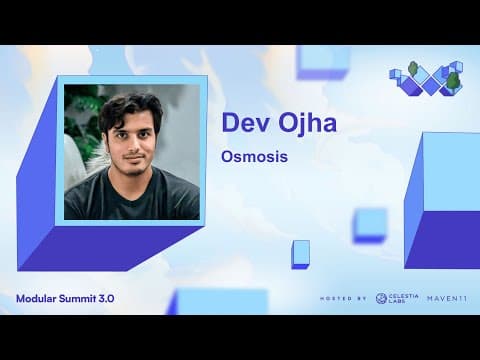Lowering Consensus Confirmation Times - Dev Ojha