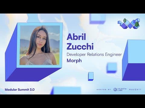 Morph: Decentralized vs Centralized Sequencers: Everything on Sequencers in Layer 2s - Abril Zucchi