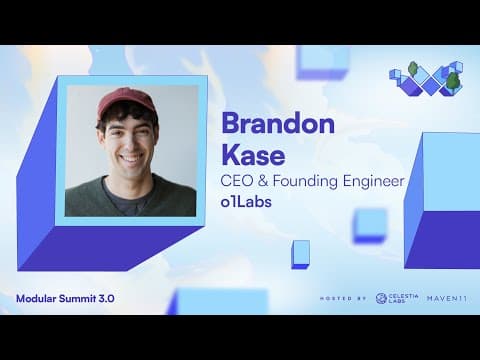 One proof to rule them all: Mina’s Proof of Everything - Brandon Kase