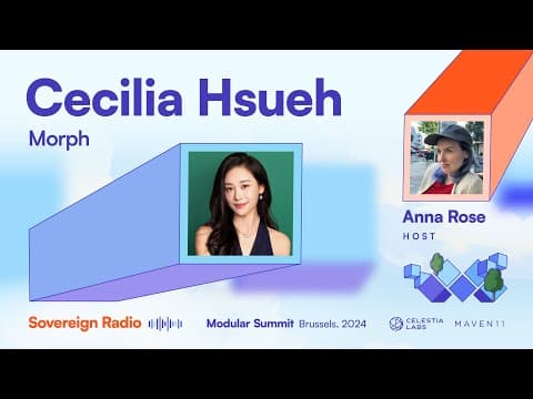 Cecilia Hsueh of Morph (Sovereign Radio)